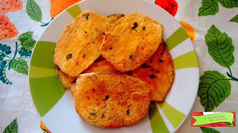 Cotolette di melanzane al forno