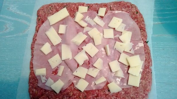 Polpettone prosciutto e formaggio al Varoma con Bimby, 1