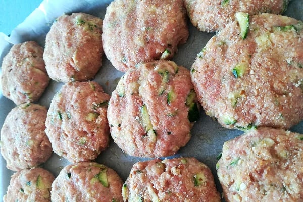 Polpette di zucchine e macinato, con e senza Bimby 2