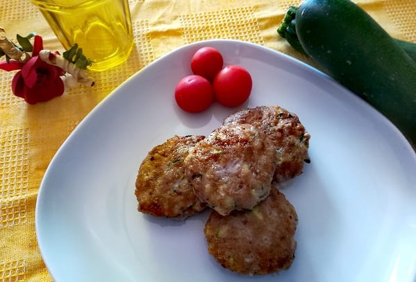 Polpette di zucchine e macinato, con e senza Bimby