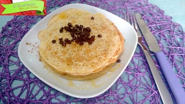 Pancakes con avena, miele e cannella 3