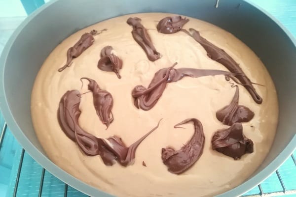 Torta soffice mascarpone, caffè e nutella 1