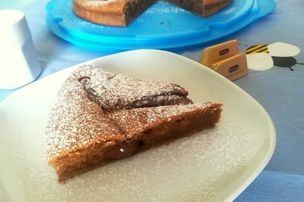 Torta soffice mascarpone, caffè e nutella 2