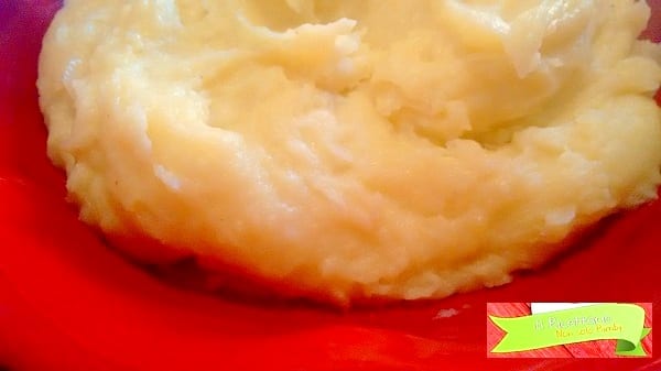 Purè di patate al formaggio con Bimby 3