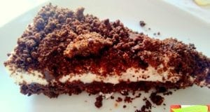 Sbriciolata fredda allo yogurt e nutella, senza cottura Sbriciolata fredda allo yogurt e nutella