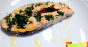 Salmone al Varoma con Bimby: ricetta light ma saporita Salmone al Varoma con Bimby