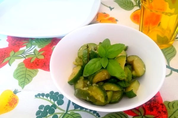 Zucchine trifolate con Bimby 4