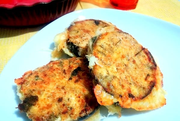 Cotolette di melanzane ripiene al forno 2