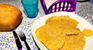Cotolette di pollo cacio e pepe al forno o fritte Cotolette di pollo al cacio e pepe al forno