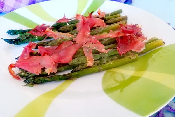 Asparagi e speck gratinati 4