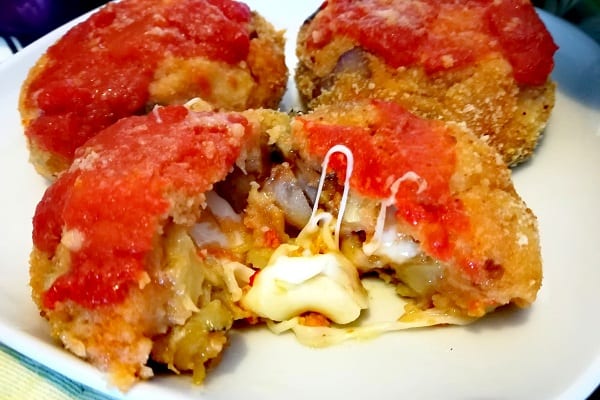 Polpette di melanzane alla parmigiana