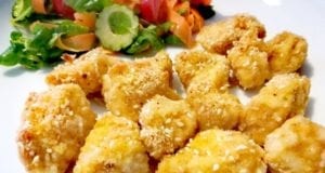 Bocconcini di pollo al sesamo al forno Bocconcini di pollo al sesamo al forno