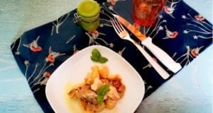 Bocconcini di pollo ai funghi, veloci e senza glutine Bocconcini di pollo ai funghi