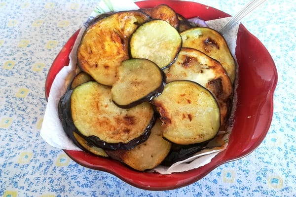 Come fare la parmigiana di melanzane in padella 1