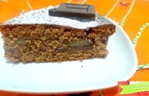 torta cioccolato e pere senza glutine