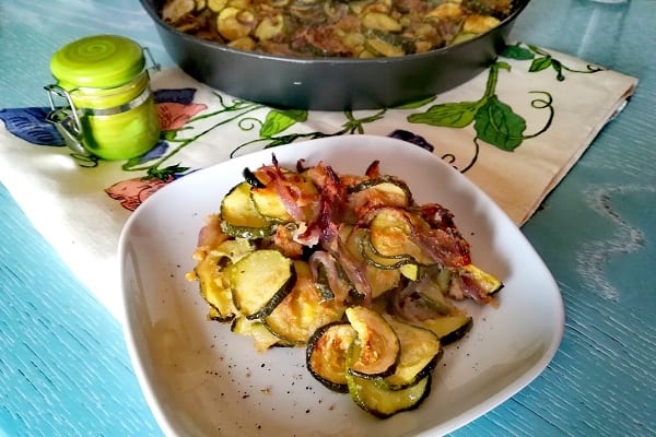 Zucchine gratinate al forno 3