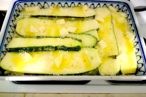 Parmigiana bianca di zucchine 2