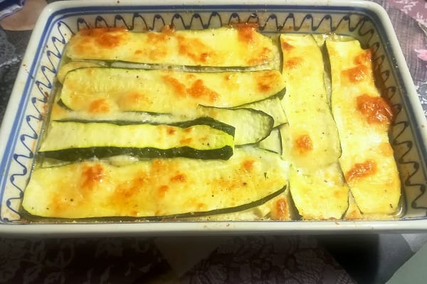 Parmigiana bianca di zucchine 3