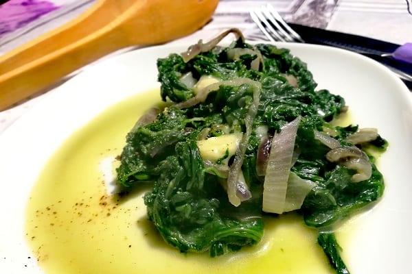 Spinaci in padella al parmigiano 4