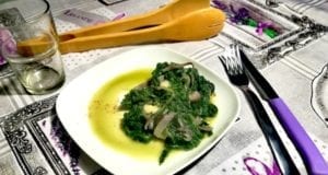 Spinaci in padella al parmigiano, veloce con solo 4 ingredienti Spinaci in padella al parmigiano