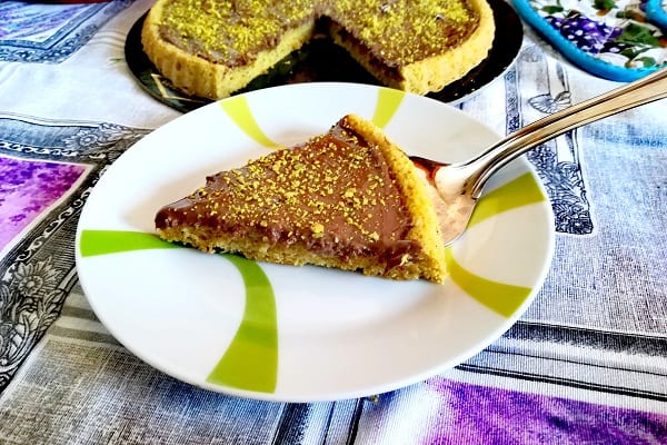 Crostata morbida al pistacchio senza glutine 4