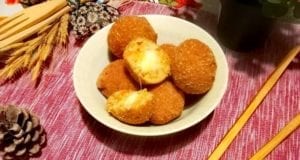 Mini arancini alla zucca, ricicliamo il risotto arancini alla zucca