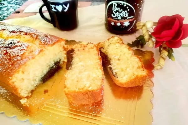 Plumcake mascarpone e crema pan di stelle