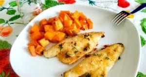 Filetto di spigola gratinato, ricetta veloce Filetto di spigola gratinato