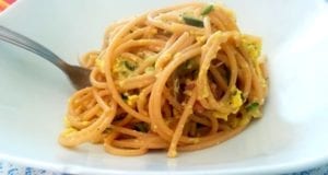 Pasta alla carbonara di zucchine Pasta alla carbonara di zucchine