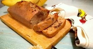 Plumcake integrale alla banana Bimby o tradizionale: senza uova e lattosio Plumcake integrale alla banana