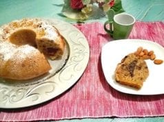 Ciambella integrale stracciatella senza uova Bimby o tradizionale, sofficissima Ciambella integrale stracciatella senza uova