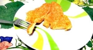 Cotolette di pollo al latte, cotte al forno Cotolette di pollo al latte al forno