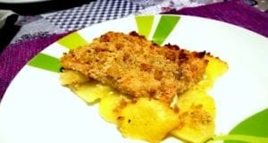 Filetto di salmone in crosta aromatizzata Filetto di salmone in crosta aromatizzata