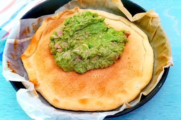 Torta salata con avocado e tonno 2