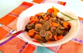 Carote e zucchine in agrodolce Bimby