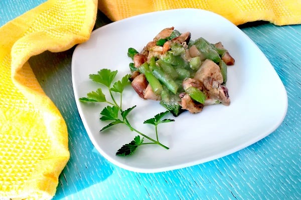 Asparagi e funghi porcini in padella 3