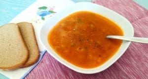 Zuppa di verdure e fagioli Bimby
