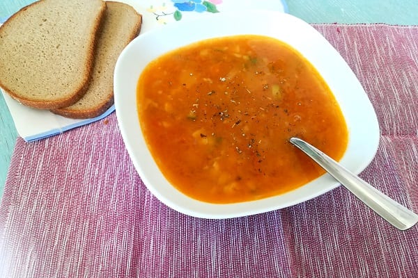 Zuppa di verdure e fagioli Bimby 3