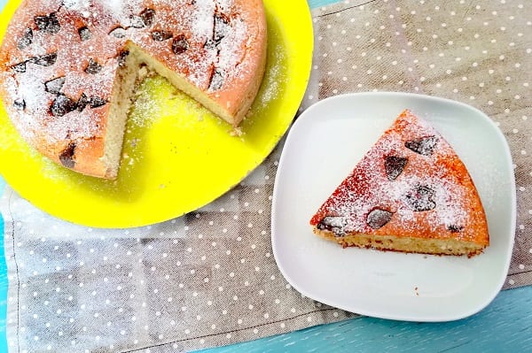 Torta 5 minuti alla ricotta senza glutine 4