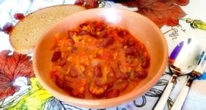 Fagioli con macinato, piatto unico Fagioli con macinato, piatto unico