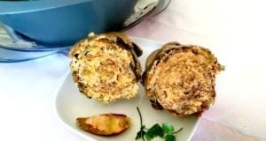 Carciofi ripieni cotti al Varoma con Bimby Carciofi ripieni cotti al Varoma con Bimby