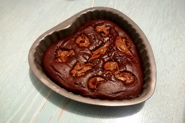 Torta super cioccolato e mandorle Bimby 3