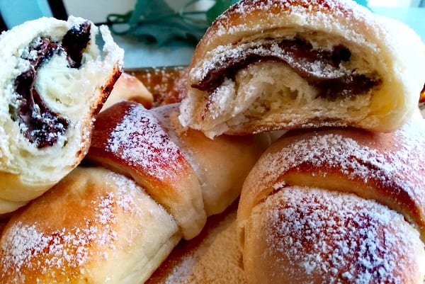 Cornetti alla nutella sofficissimi Bimby 6