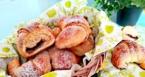 Cornetti brioches semi integrali Bimby, con la farcitura che preferisci Cornetti brioches semi integrali Bimby