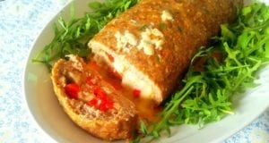 Polpettone di carne ai peperoni Polpettone di carne ai peperoni