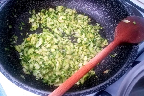 Riso Venere con zucchine e gamberetti 1