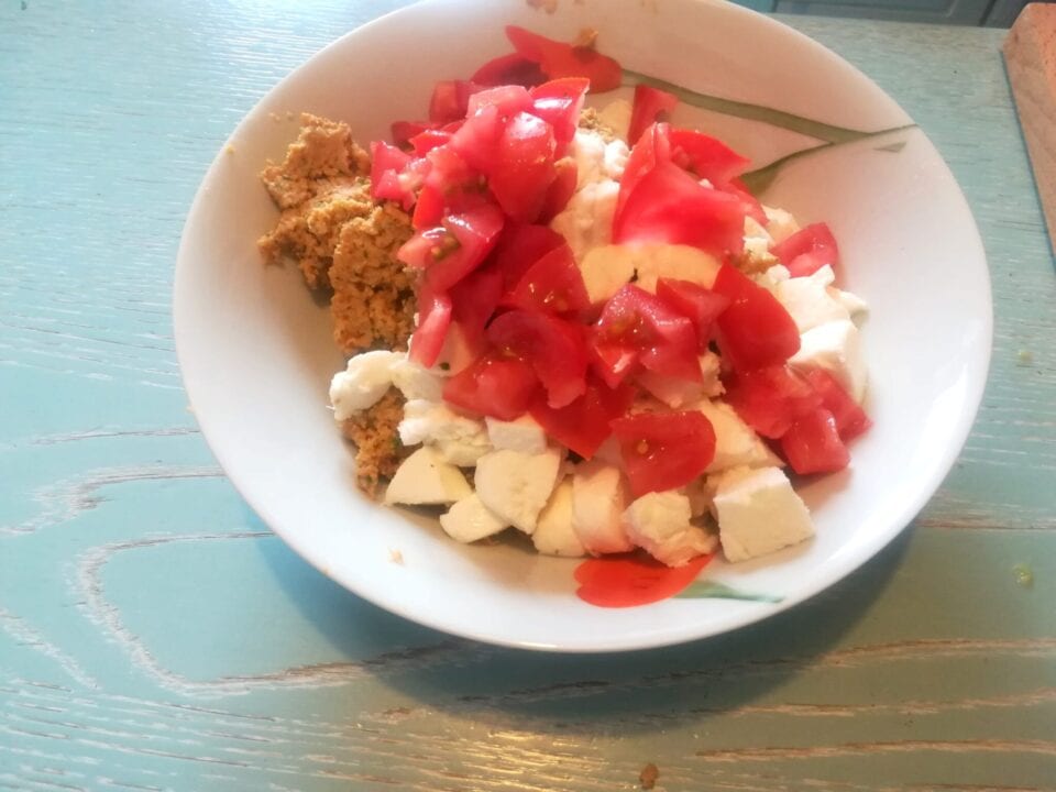 Zucchine ripiene con tonno, olive e pomodoro 3