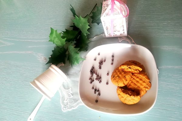 Biscotti al burro di arachidi e gocce di cioccolato 4