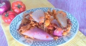 Sfoglie di cipolla di Tropea gratinate Sfoglie di cipolla di Tropea gratinate