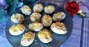 Uova ripiene light con yogurt greco, con e senza Bimby Uova ripiene light